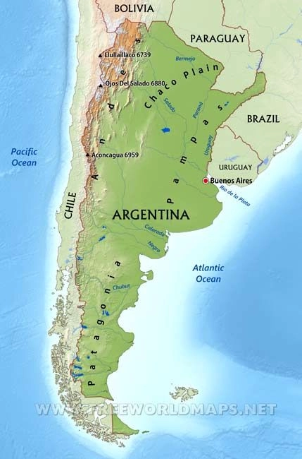 Géographie de l'argentine